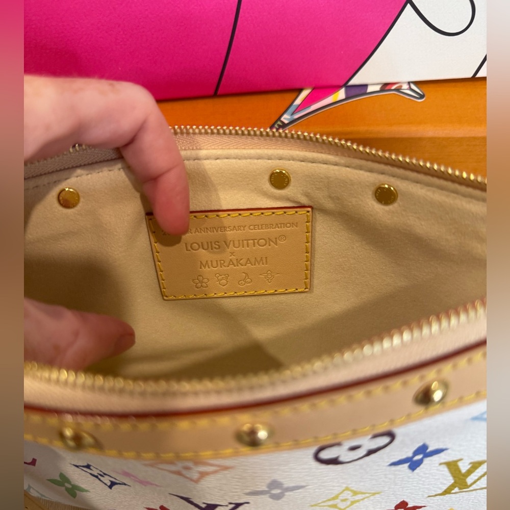 **SOLD** Louis Vuitton X Murakami 2025 Multicolor Pochette Accessories Bag- NWT - Picture 5 of 8